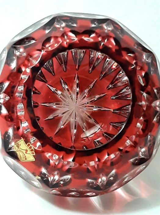 редкая очень красивая хрустальная ваза нахман (Nachtmann) Германия