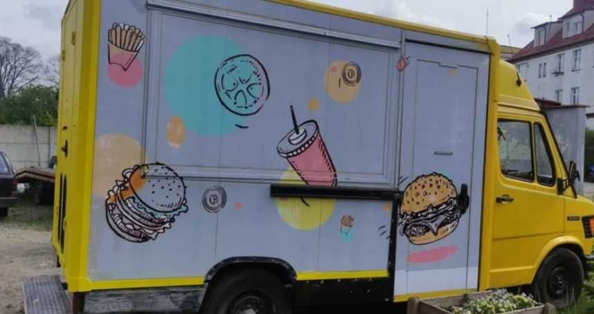 Food truck Foodtrack Mobilna Gastronomia Kaczka automat