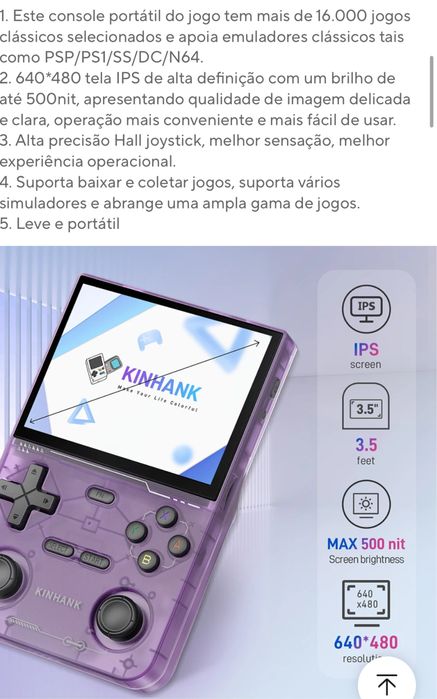 Consola portatil 16mil jogos