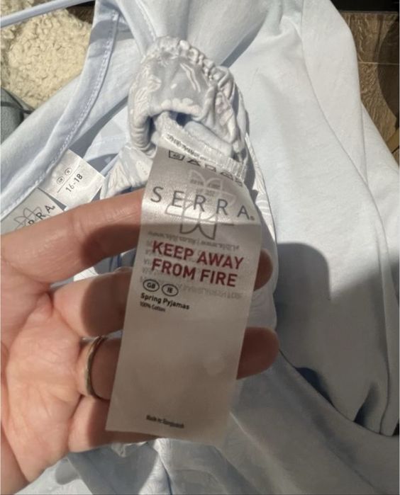 Нова бавовняна піжама батал