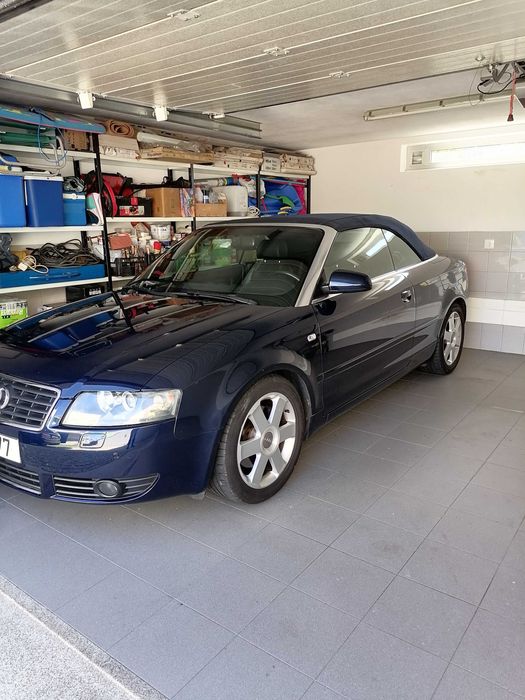 Audi A4 cabrio 1.8 turbo de 2003 com 183000 km