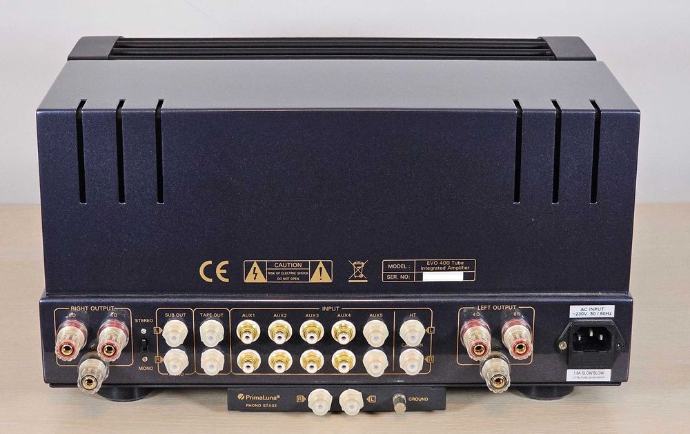 PrimaLuna EVO 400 – zintegrowany wzmacniacz lampowy, stan idealny