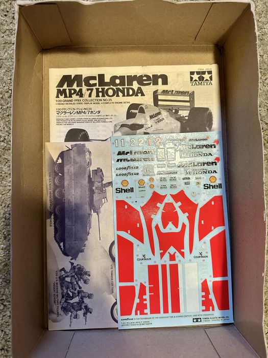 TAMIYA F1 1/20 grand prix collection McLaren MP4/7 Honda