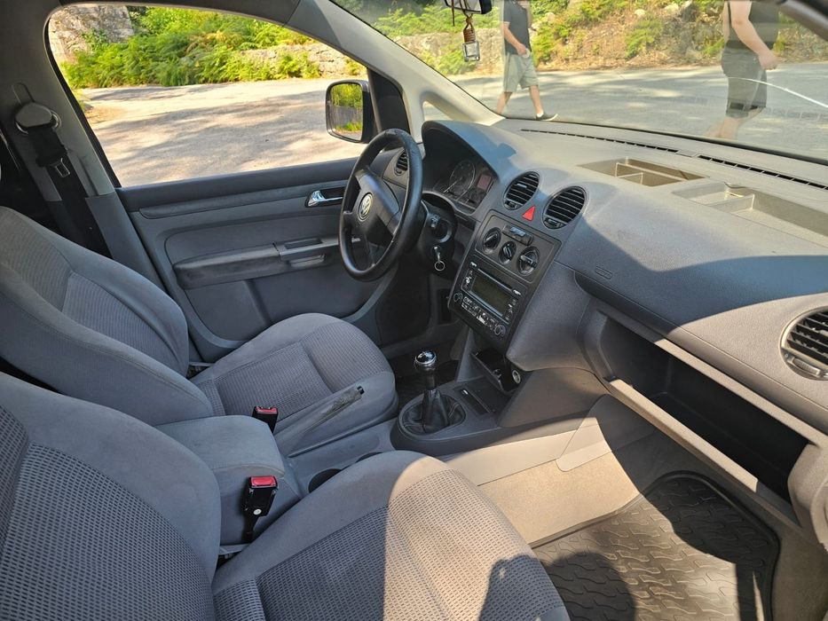 Vw caddy 1.9 tdi carrinha adtapada para cadeira de rodas