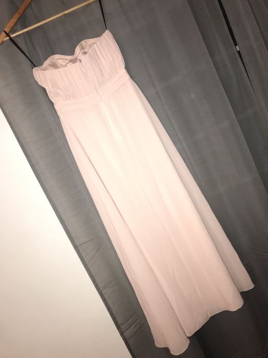 Vestido rosa claro