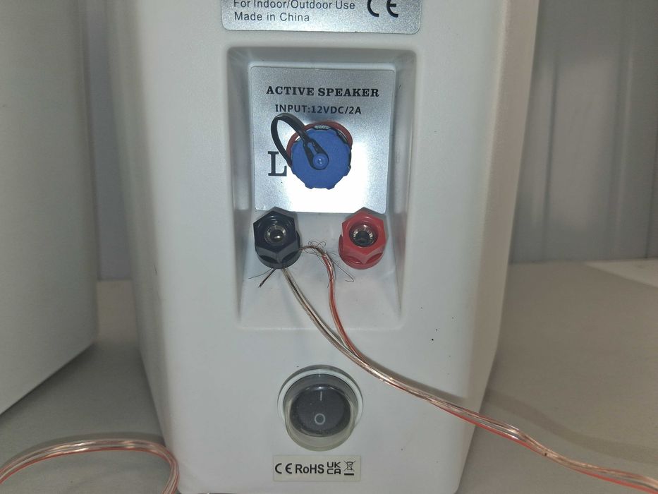 C241 Zestaw Głośników Pyle PDWR61BTWT Aktywny Pasywny Bluetooth