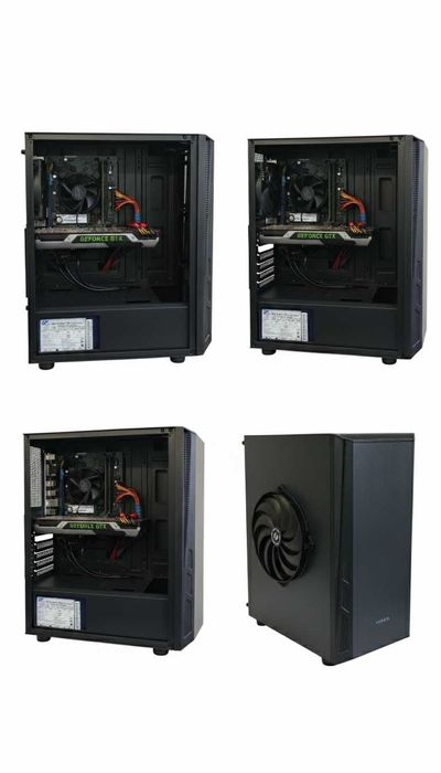 Intel i5 8600K, 8 ГБ DDR4, GTX 780, SSD 128 ГБ, HDD 512 ГБ, PSU 500 W