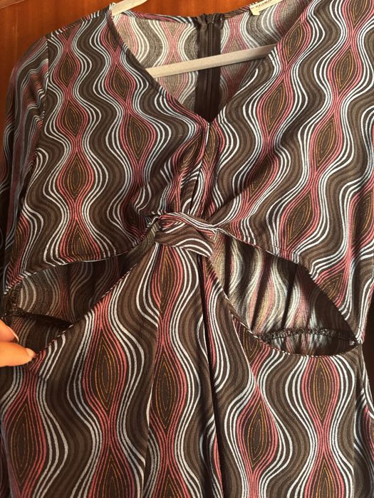 Vestido com padrão