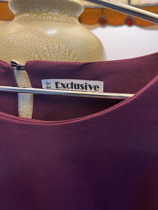 Sukienka wieczorowa śliwka