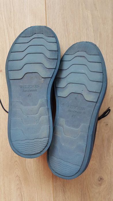 męskie skórzane buty Wittchen rozmiar 41 ze skóry
