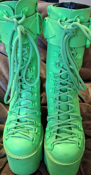 Buty po siostrze Club Exx Neon Green Atomic Kill