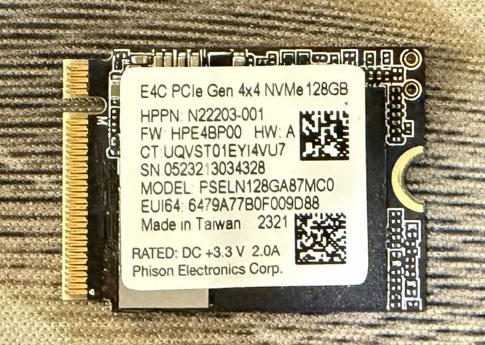 ssd 128 Gb m.2 був у використані.