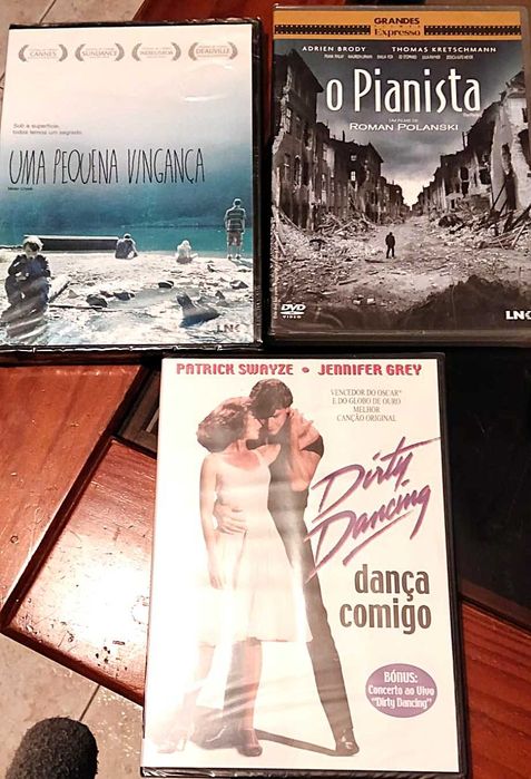 Lote de 17 DVDs – 9 selados + 8 em ótimo estado
