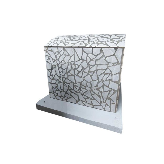 DUO XXL piec chlebowy do pizzy niebezpośrednio dopalany płytki granit