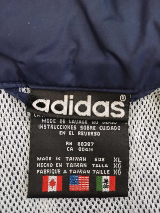 Kurtka wiatrówka męska Adidas XL