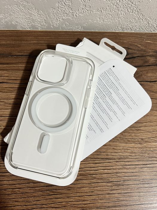 Новий оригінальний прозорий чохол Mag safe від Apple для Iphone 14 Pro