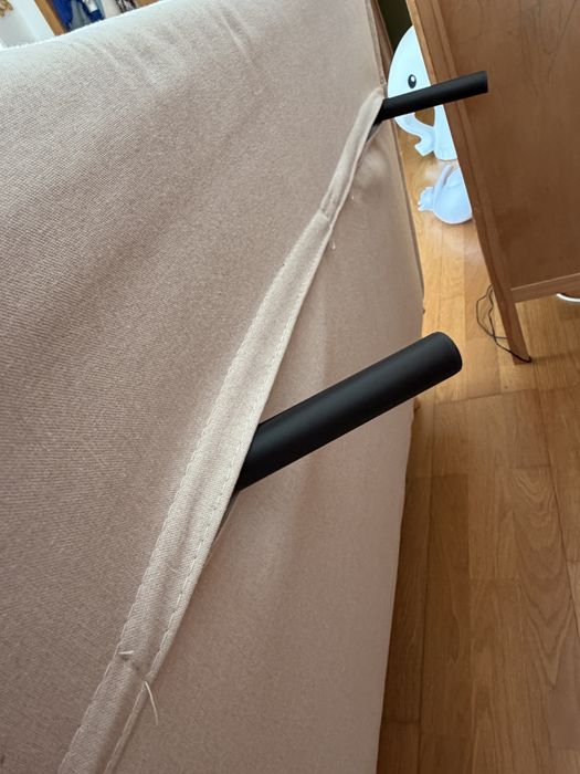 Sofa cama cinza claro
