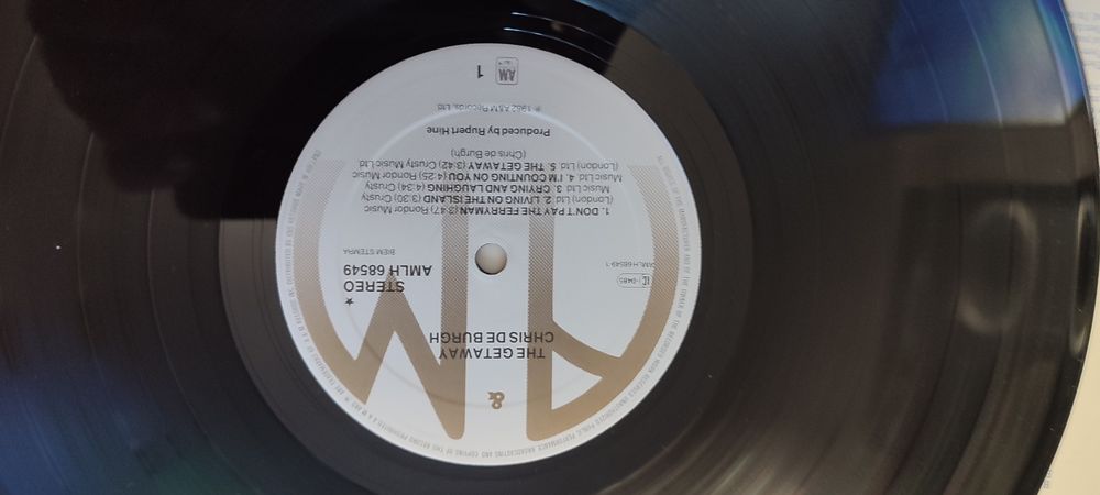 Winyl Chris de Burght - The Geteway