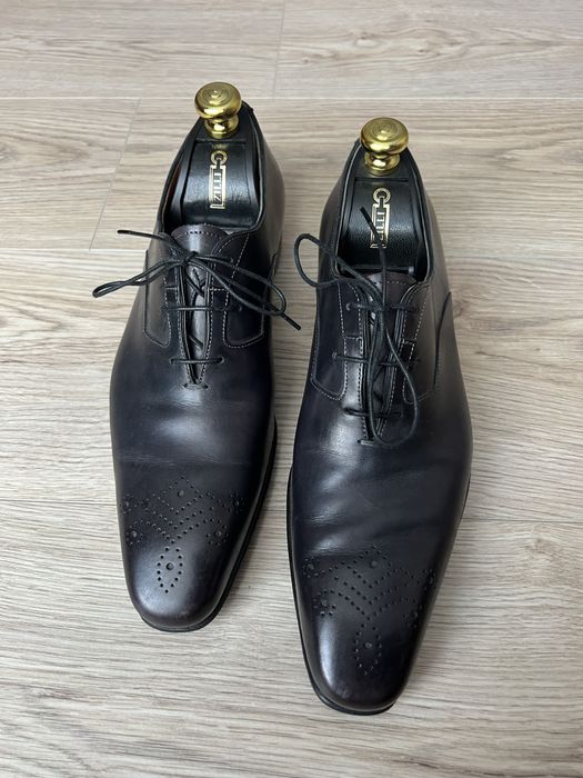 Туфлі крокодил ZILLI ARTIOLI