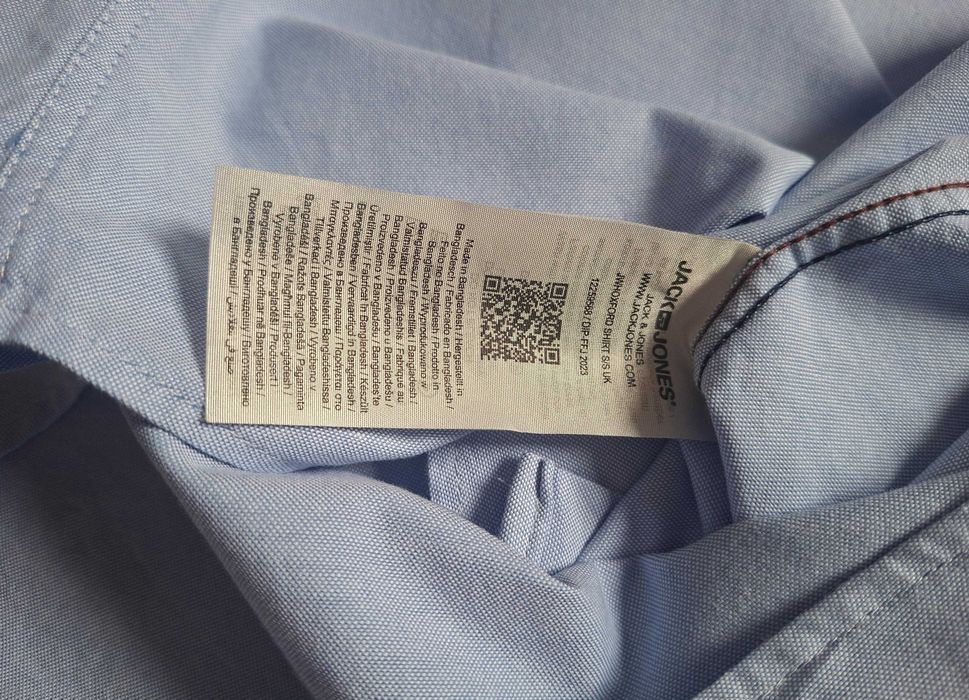 Męska koszula z krótkim rękawem, Jack&Jones,  rozmiar M