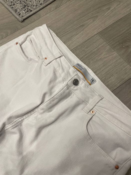bootcut jeans  белые