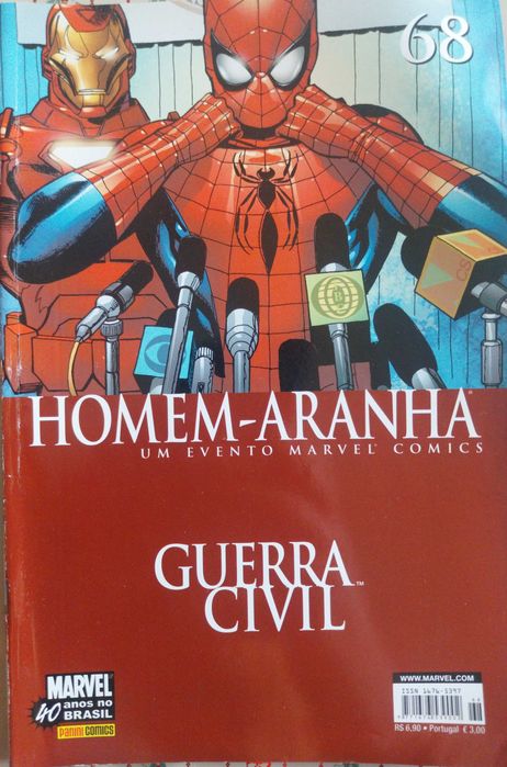 Homem-Aranha 68 - Guerra Civil Marvel