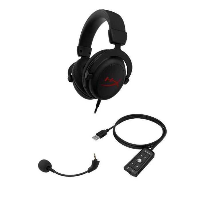 Навушники HyperX Cloud Core + 7.1 Black (HX-HSCC-2-BK, 4P4F2AA)