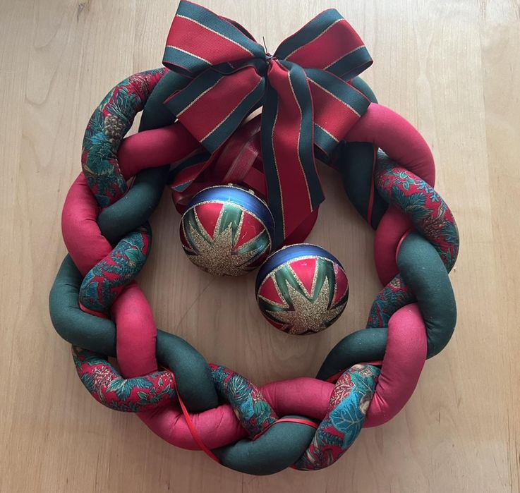 Новорічний декор на двері