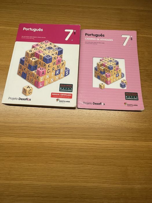 Manuais Escolares 7 e 8 ano .