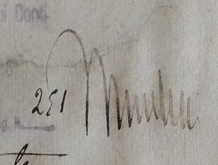 Mussolini - Documento assinado por Mussolini e Rei de Itália - 1926