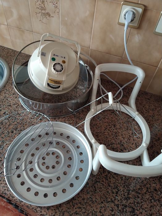 Forno de ar quente turbo 500 cozinha restaurante snack bar campismo...