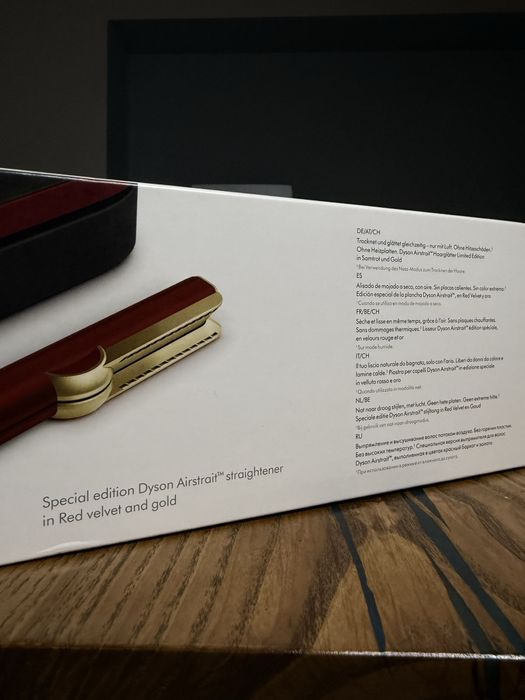 Випрямляч Dyson Airstrait straightener (Velvet Red/Gold) (596931-01)