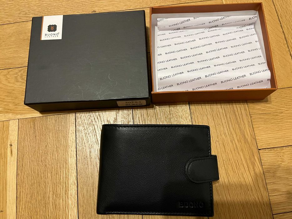 Гаманець чоловічий шкіряний Bruno, новий