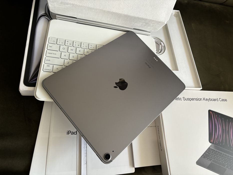 IPad Air 13 256GB Wifi+Cellular GW Prod 8MC/M2 2024/Magnetic!