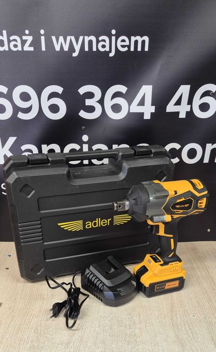 Klucz Udarowy 3/4" Adler 1700 NM  | Zestaw 5Ah | FV 23% Bardzo Mocny