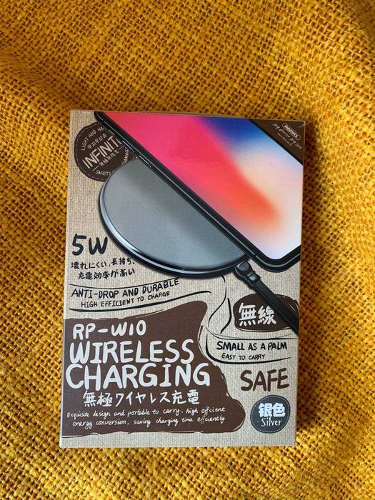 Зарядний пристрій Remax Infinite wireless charger RP-W10-SILVER