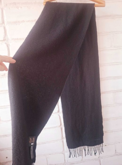 Брендовый шарф barbour 100% шерсть