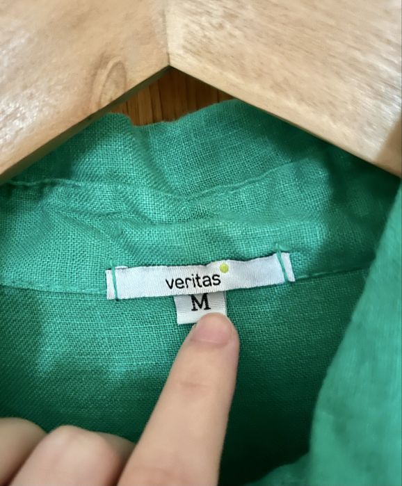Camisa longa/ vestido verde Veritas