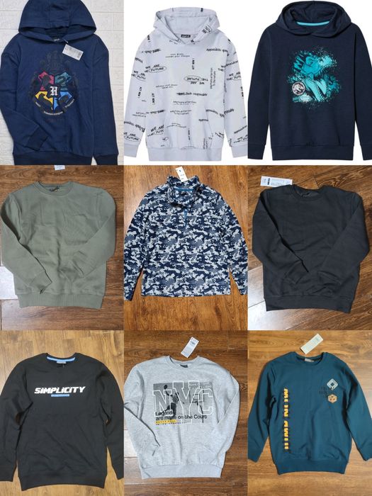 Костюмы, спортивные штаны, джинсы, свитшоты, пижамы, куртки, трусы