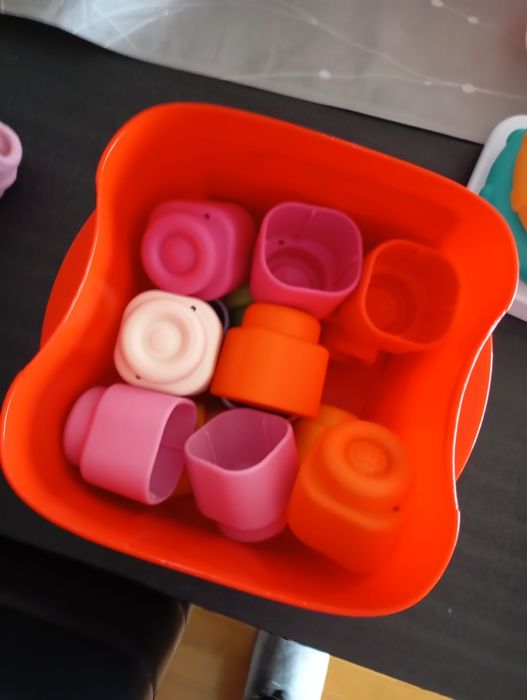 Legos de bebé de diferentes cores