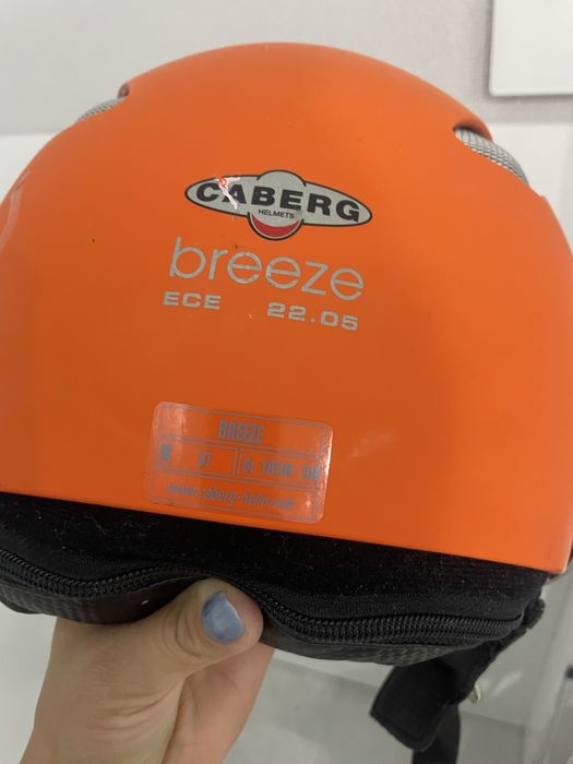 Kask caberg pomaranczowy M 57