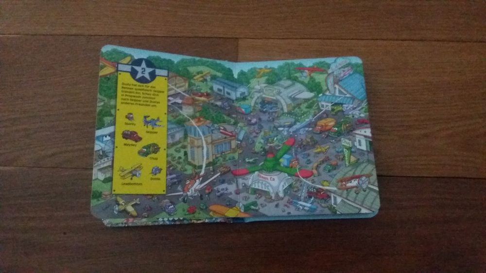 Ksiazeczka dla maluchow. 2-4 lata. Samoloty. Planes. Disney.