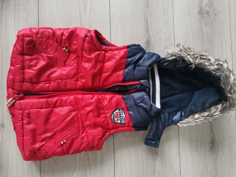 Bezrękawnik 80/86 dla chłopca wiosna wiosenny