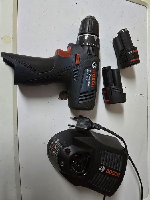 Wkretarka Bosch GSB 120-Li plus 2x aku