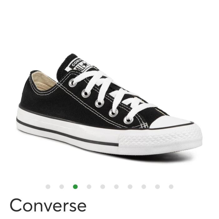 Converse Nowe extra Trampki Sneakersy niskie czarne rozm 36.5 _ 24 cm