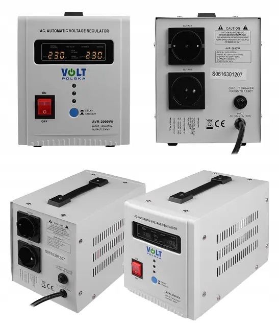Акція! Volt Polska AVR 2000VA стабілізатор 220В