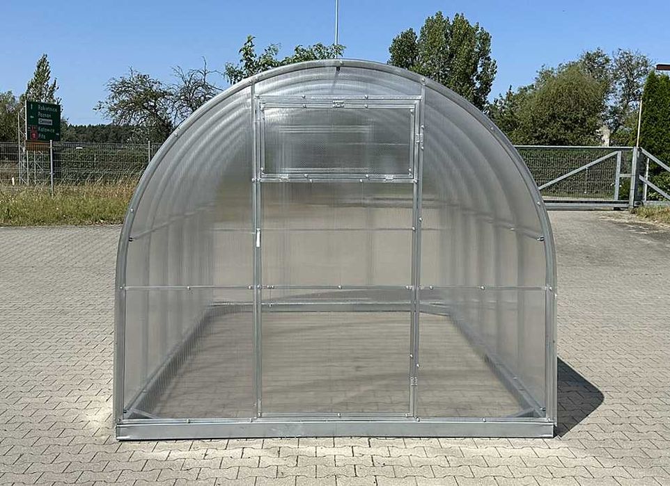 Szklarnia z poliwęglanu 2,5m Kompakt (2,5x2, 2,5x4, 2,5x6 i tdp.)