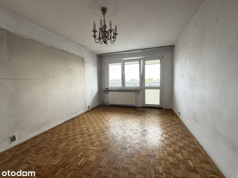 3 pokoje przy Jeziorku Balaton | Do remontu | Gocław