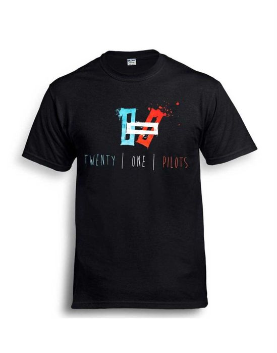 Czarna koszulka Twenty One Pilots rozmiar XL