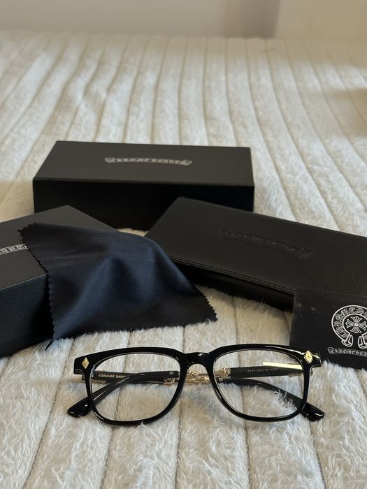 Okulary zerowki chrome hearts(caly zestaw)